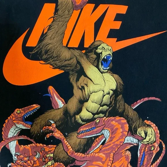 Vintage 00’s Nike Gorilla v Raptors T Shirt - Picture 4 of 6